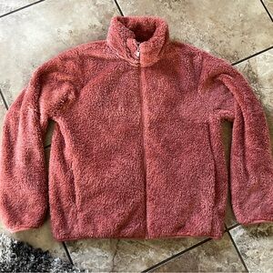 Uniqlo Fluffy Yarn Fleece Full-Zip Long-Sleeve Jacket